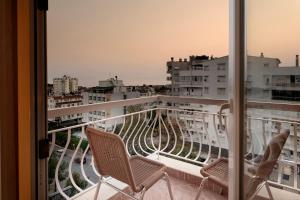 Balkón nebo terasa v ubytování Lara Dinc Hotel