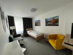 Ruang duduk di Hotel VARNSDORF