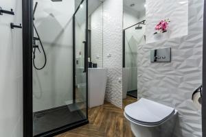 Kúpeľňa v ubytovaní Luxury Jacuzzi Apartment