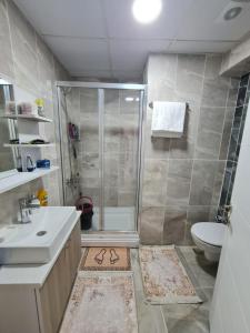 Koupelna v ubytování King Suite WH32