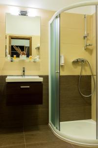 Vannituba majutusasutuses Hotel Lužnice