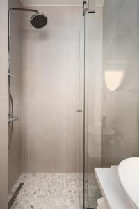 Koupelna v ubytování Leonidas - Annunziata Luxury Penthouse