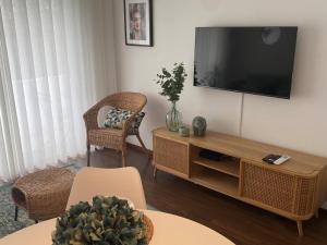 TV a/nebo společenská místnost v ubytování Lapa City Loft