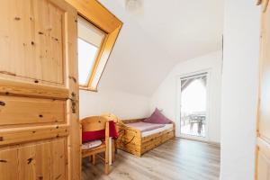 Postel nebo postele na pokoji v ubytování Landpension Pferdekoppel - B&B - Self Checkin