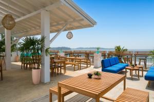 Balkón nebo terasa v ubytování Outpost Weligama Beachfront
