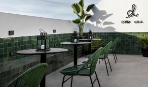 Restaurace v ubytování Doña Lola Alojamientos Boutique
