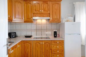 Kuchyň nebo kuchyňský kout v ubytování Apartamentos La Estrella iii