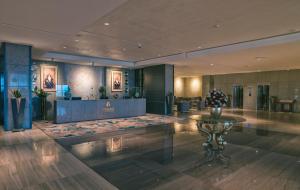 Ο χώρος του λόμπι ή της ρεσεψιόν στο Boulevard Hotel Oman