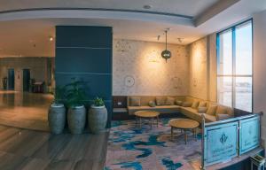 Χώρος καθιστικού στο Boulevard Hotel Oman