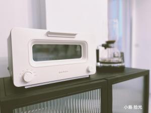 Kuchyň nebo kuchyňský kout v ubytování 小島拾光 宜蘭田間包棟民宿Taiwan Yilan Private Villa Paddy view with tranquil & chill vibes