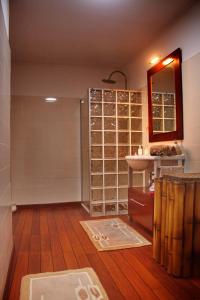 Kylpyhuone majoituspaikassa Casa do Cruzeiro