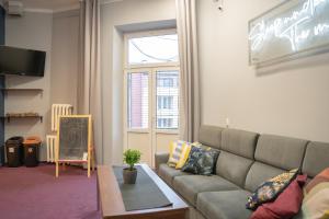 Posezení v ubytování Moon Hostel Warszawa