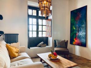 Posezení v ubytování Eco-Finca Curbelo - Adults only