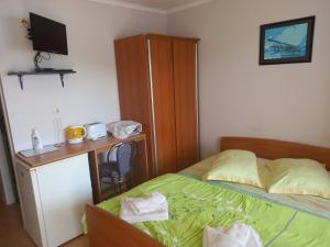 Cama o camas de una habitación en Riva1 Apartments and Rooms