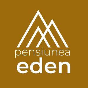 a logo for the peninsular eaten restaurant at Pensiunea Eden in Sovata