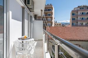 Balkón alebo terasa v ubytovaní West City Apartment