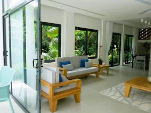 Posezení v ubytování Lyla Beach Villa