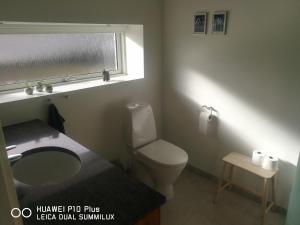 Koupelna v ubytování Landevejens B&B Holstebro