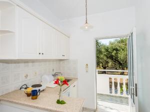 Balkón nebo terasa v ubytování Tassos & Marios Apartments I