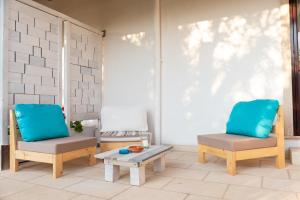 A seating area at Agriturismo Villa Tommaso