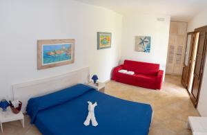 A seating area at Agriturismo Villa Tommaso