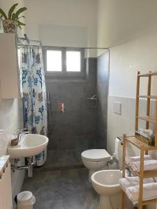 Koupelna v ubytování Casa le Rondini Toscana