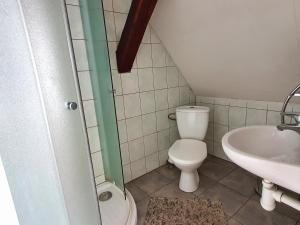Koupelna v ubytování Chalupa Stoklaska