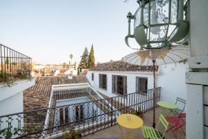 Balkón nebo terasa v ubytování Hotel Madinat