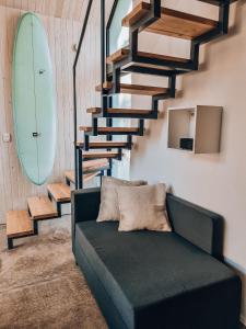 Ruang duduk di Little Escape