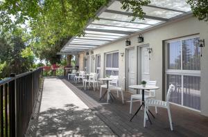 Balkón nebo terasa v ubytování Hacienda Forest View Hotel