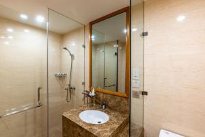 Vannituba majutusasutuses Shanghai Tiancheng Hotel