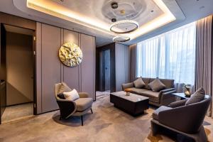 Istumisnurk majutusasutuses Shanghai Tiancheng Hotel