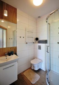 Ett badrum på Villa Blanca - Apartamenty