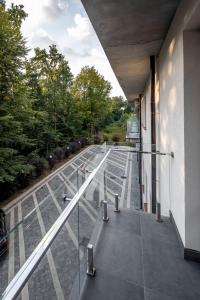 Balkón nebo terasa v ubytování OTAMAN Resort