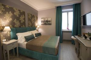 Postel nebo postele na pokoji v ubytování Halex room&food