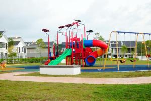 Kawasan permainan kanak-kanak di Desaru BabyFriendly Homestay