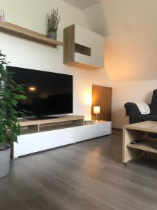 Posezení v ubytování FeWo Vißer‘s Landblick