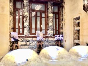 Posezení v ubytování Gamaleya Boutique Hotel