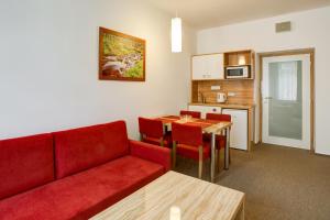 מטבח או מטבחון ב-Hotel Astoria