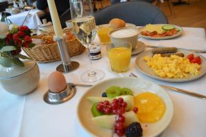 Essen im Hotel oder in der Nähe