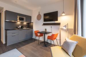 Kuchyň nebo kuchyňský kout v ubytování Candlewood Suites Berlin Charlottenburg by IHG