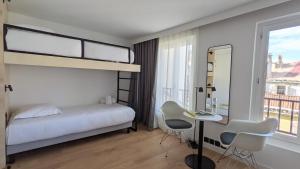 Postel nebo postele na pokoji v ubytování Maison Juste