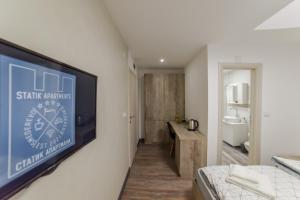 Koupelna v ubytování Apartmani Statik SD
