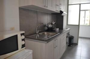 Η κουζίνα ή μικρή κουζίνα στο Modern and Cozy Apartment +10 φωτογραφίες