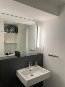 Koupelna v ubytování Appartement Rosenalm Scheidegg 115