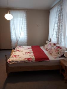Postel nebo postele na pokoji v ubytování Apartmány Agáta Abertamy