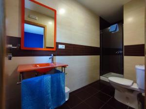 Kylpyhuone majoituspaikassa Asador Hostal A Fracha