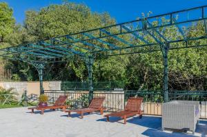 Zahrada ubytování Holiday Villa Andro