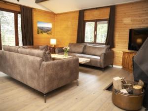Posezení v ubytování Chalet in Manhay for 9 Person
