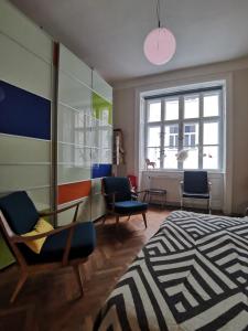 Posedenie v ubytovaní The Room for Artists Vienna